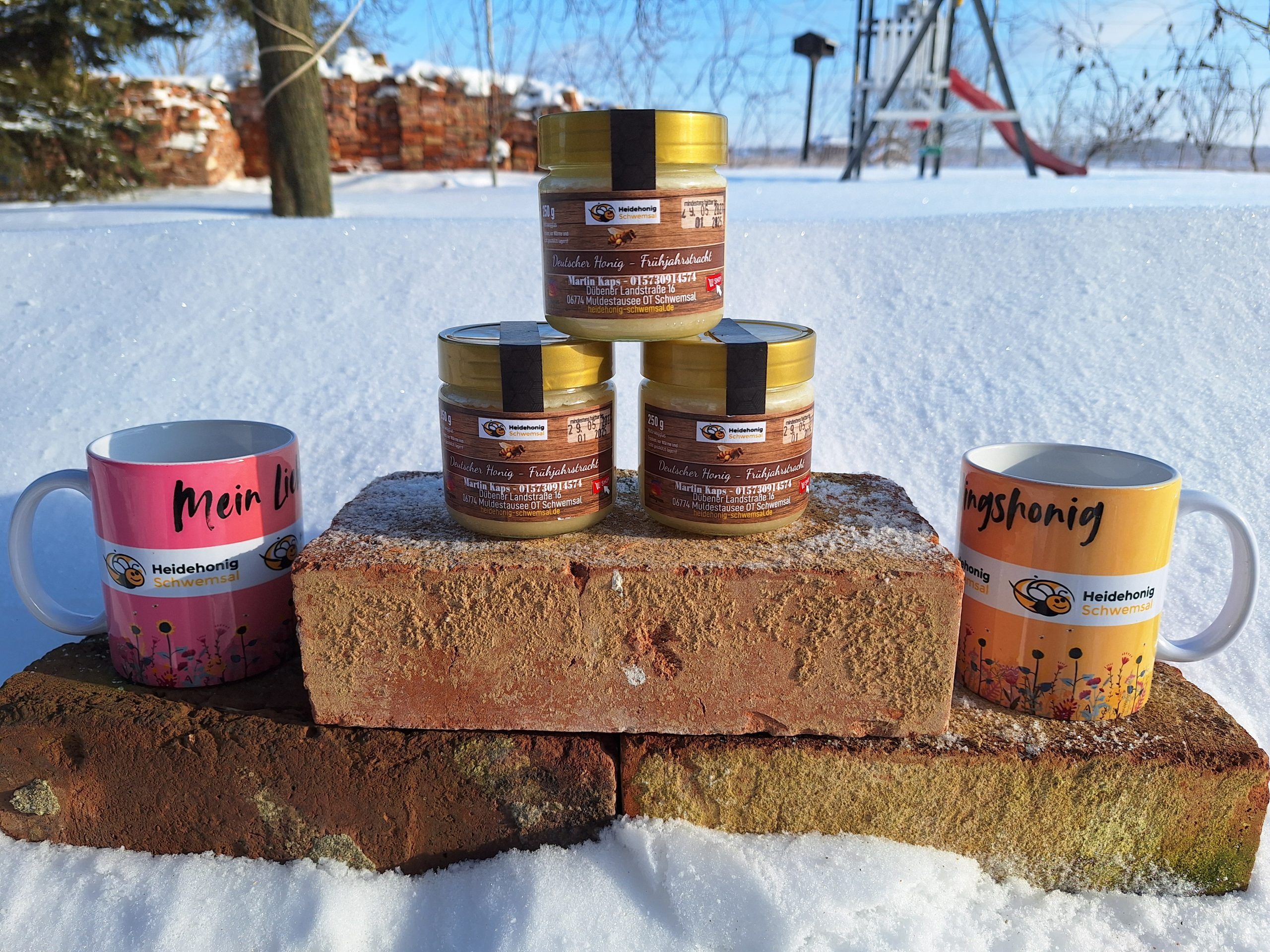 Frühtrachthonig (Raps) Füllmenge 250g – Bild 3